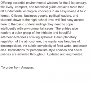 ecology